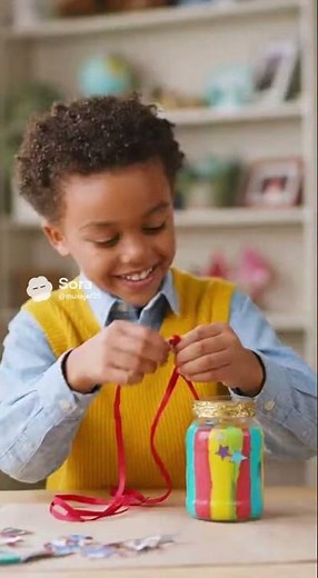 🫙✏️ Turn a Jam Bottle into a Pen Holder! science is fun