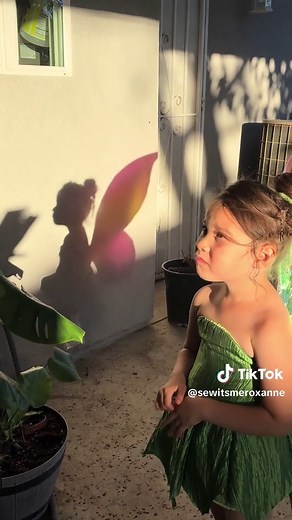 Adorable Tinkerbell Costume for Halloween