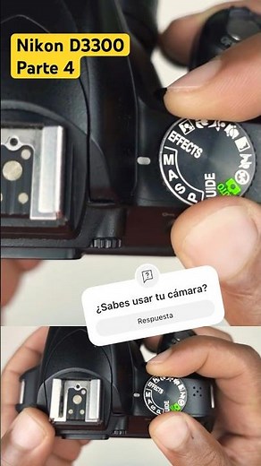Nikon D3300 Parte 4. #nikon #fotografia #camera #español #ytshorts