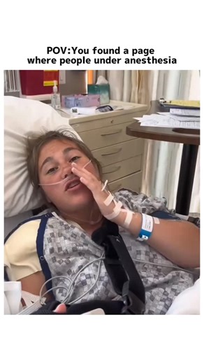 anesthesia reaction to people on Instagram: "More videos of people who are under anesthesia only here @anesthesiareactiontopeople"