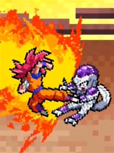 Goku (super saiyajin dios) vs freezer (full power) | power warriors #dragonball #powerwarriors