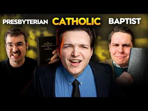 Catholic vs Baptist vs Presbyterian (Baptism • Authority • Eucharist)