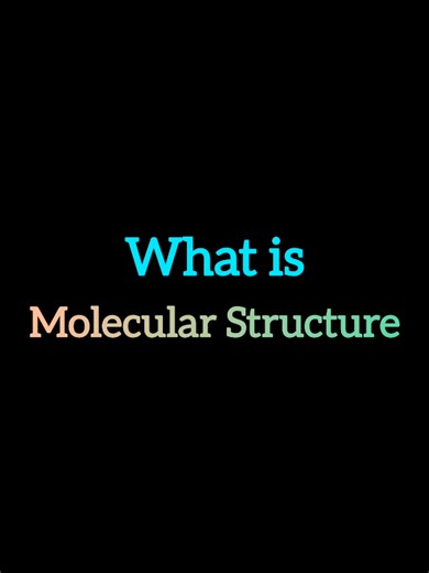 Molecular structure explained simply! Learn what molecular structure means and how the arrangement of atoms determines shape, bonding, and properties of molecules. Perfect for beginners and quick chemistry learning. @Inspire by M.U.M #MolecularStructure #ChemicalBonding #ChemistryBasics #AtomicStructure #LearnChemistry