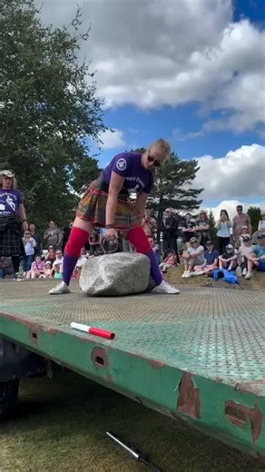 #throwback TO THIS EPIC MOMENT WHEN THE FIRST NORWEIGAN TO LIFT THE DINNIE STONES @hannegausland🔥⁠ ⁠ The stones weigh 332.49kg/733lbs all together, the smaller stone weighs 144.47kg/318.5lbs and the larger stone weighs 188.02kg/414.5lbs 🪨⁠ ⁠ #cerberusstrength #teamcerberus #strongman #strongwoman #strengthtraining #weightlifting #strongmantraining #dinniestones #stonelifting #historicalstones | Cerberus Strength