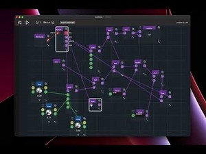 SynthMaker 0.1.33: Karplus-Strong using the new Recip component.