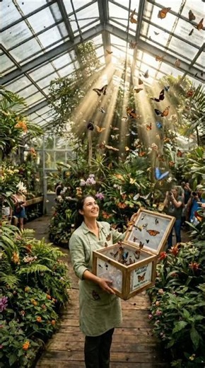 Thousands of Butterflies Released 🦋✨ | Amazing Nature Moment