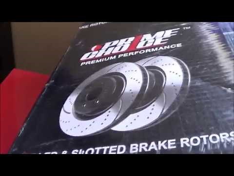 Rotors and pads from Auto shack Unboxing