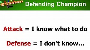 How to become a defending champion in chess?
