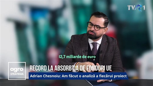 📊 PNDR 2014–2020, la final de drum Programul Național de Dezvoltare Rurală se încheie cu o rată de absorbție de 97%, iar aproape 12,7 miliarde de euro au fost investiți în agricultura și mediul rural din România. 🎙️ Declarațiile au fost făcute de Adrian Chesnoiu, director general AFIR, în cadrul emisiunii Agrostrategia. #AFIR #PNDR #FonduriEuropene #AgriculturaRomânească #DezvoltareRurală #Agrostrategia | AFIR - Agenția pentru Finanțarea Investițiilor Rurale