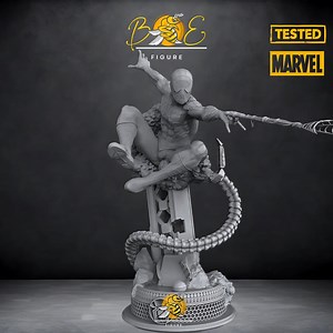 MARVEL - Spiderman Statue High Quality STL File, 3D Digital Printing STL File for 3D Printers, Figures, Diorama 3D - Etsy