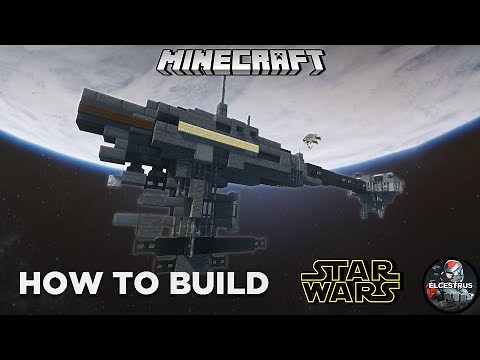 Rebel Alliance EF76 Nebulon-B Frigate | Minecraft Star Wars tutorial