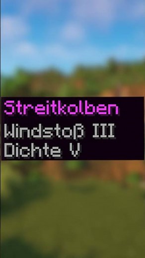 Der beste #Mace in #Minecraft ?