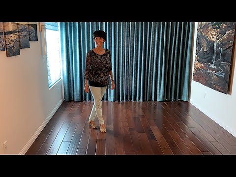 Caballero line dance demonstration and tutorial by Stephie