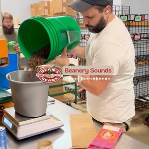 Beanery sounds. 🎶 #brewgreatcoffeecreaterealchange #drinkdeep | Dean's Beans Organic Coffee Company