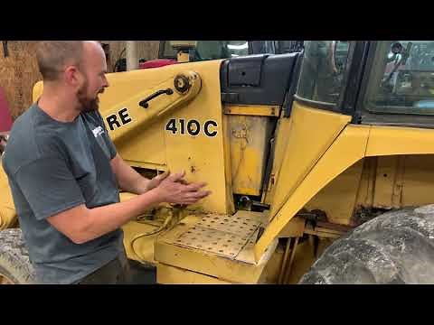 John Deere backhoe won’t move