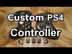 Custom PS4 Controller with Xbox Buttons and Elite Sticks
