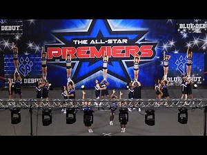 Cheer Athletics Wildcats Blue Debut 2024