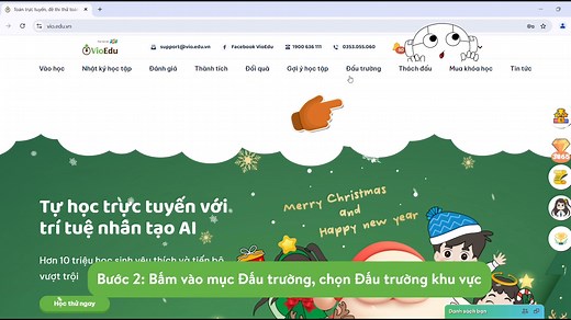 🔥🔥 Lưu ý: 🔹 Lượt thi trải nghiệm vòng cấp Trường - Đấu trường VioEdu khu vực năm học 2024 - 2025 áp dụng cho các đối tượng đáp ứng đồng thời cả 2 tiêu chí sau đây: - Học sinh đã mua và còn thời hạn sử dụng khóa học VioEdu đến hết thời gian thi trải nghiệm. - Học sinh đủ điều kiện tham gia vòng thi cấp Trường. 🔹 Các lượt thi trải nghiệm giúp học sinh làm quen với thể lệ, cấu trúc, nội dung thi trong vòng cấp Trường sắp tới. Do đó, kết quả thi trải nghiệm KHÔNG ĐƯỢC GHI NHẬN và KHÔNG ẢNH HƯỞNG