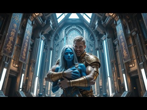 Alien Girl Expected a Ceremonial Greeting—But the Human Hugged Her, Leaving Her Stunned .