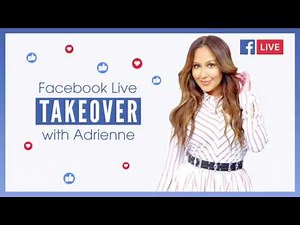 Adrienne Shares Her Last-Second Glam Secrets!