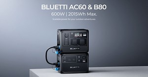 Check out BLUETTI's new AC60 solar generator and B80 battery