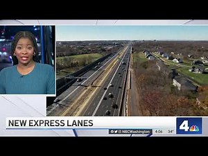 Final Eastbound Stretch of I-66 Express Lanes Opening | NBC4 Washington