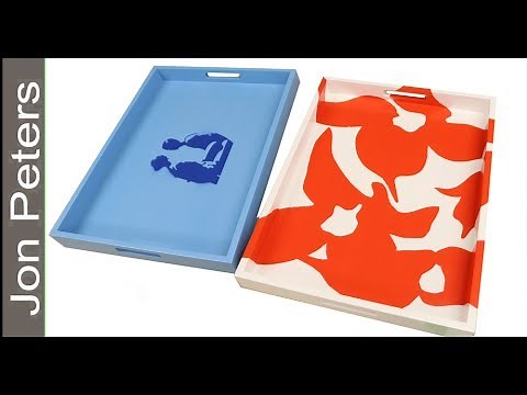 How to Make Serving Trays