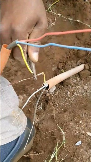 meilleure technique pour réparer les câbles électriques coupé dans le sol ‪@FDZ-plomberie‬