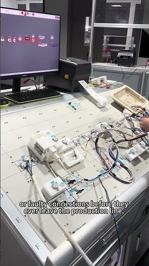 Automated Wire Harness Continuity Test Station in Action