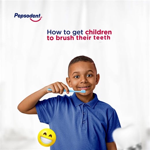 Is your child ready to start brushing their teeth? Try these tips to get your young one to develop an oral care routine. Once your child gets the hang of it, they will be excited to do it. What other brushing hack do you know? #Pepsodentng #TalkToADentist | Pepsodent
