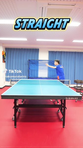 ロングサーブで卓球を制す！中村ツインズ講座