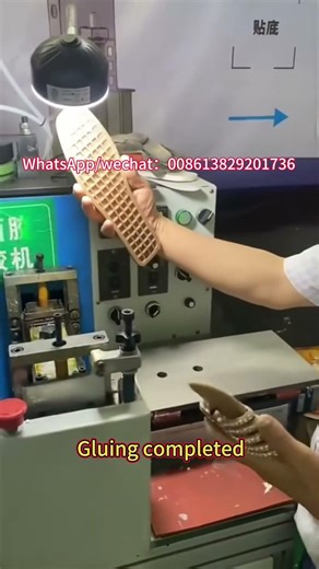 Qifeng PUR glue technology of making sandals machine#shoe gluing machine#shoe machine