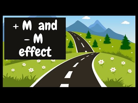 + M & - M effect , class 11, Ch-12 ,organic chemistry- some basic principles, RESONANCE EFFECT