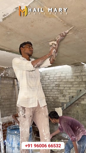 💰 Stop overspending on cement plaster! Switch to Ready Mix Gypsum Plaster — zero sand, zero cracks, zero curing. ✅ Smooth Finish | ✅ Fast Setting | ✅ Easy Application 📞 Enquire Now for Factory Rate & Quick Delivery! | Hail Mary Builder
