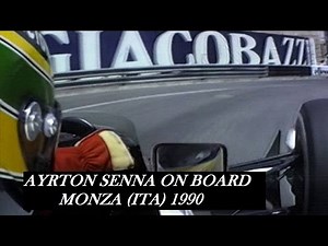 Ayrton Senna 1990 Monza On Board McLaren Honda