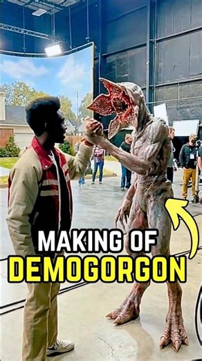 MAKING OF DEMOGORGON IN STRANGER THINGS SEASON 5 #strangerthings #strangerthings5 #demogorgon #vecna