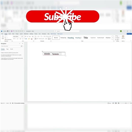 Create Table Shortcut in Ms Word 🤯(Fastest Method) #microsoftword #wordtutorial