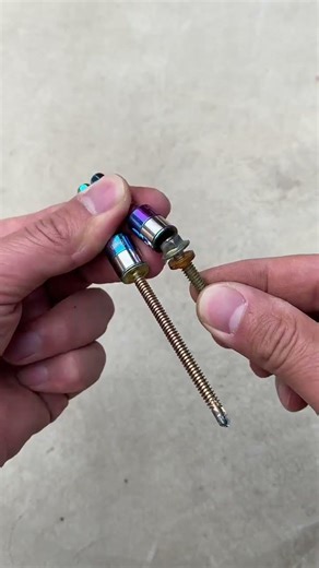 Spring Ball Lock Self Tapping Screw Socket #shorts #screwdriver