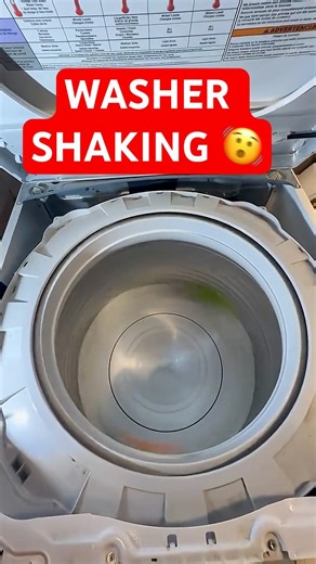 Washing Machine Shaking? Whirlpool Owners Need to Know This #repair #shorts