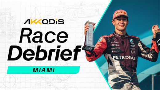 Kimi’s First Pole & a George Podium! | 2025 Miami GP F1 Akkodis Race Debrief - Formula 1 Videos