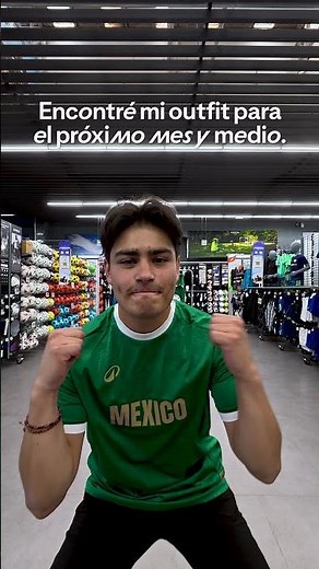 ¿Ya tienes outfit para el próximo mes y medio? 🇲🇽⚽👀