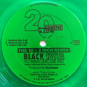 Black Evita - Yo Mira! (Excuse Me) (Remixes)