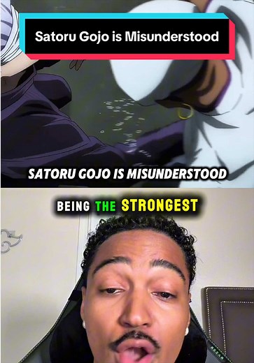 Gojo just wanted to be seen as more than “the strongest”. #satorugojo #gojo #jjk #jujutsukaisen #anime