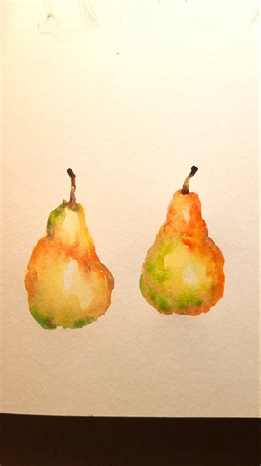 Pears #drawing #watercolor