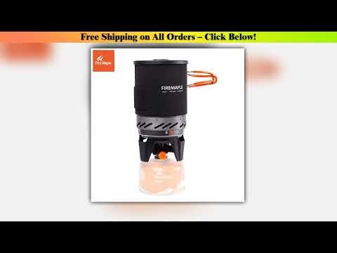 Fire Maple Star X1 Camping Stoves Outdoor Hiking Cooking System With Stove Heat Exchanger Pot Bowl