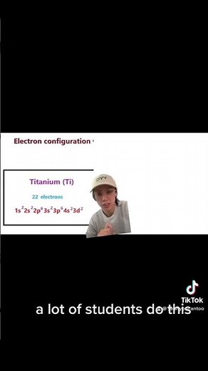 Finding the valence shell using electron configuration #chemistry #electronconfiguration