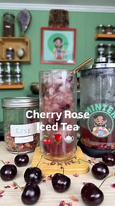 67K views · 2.9K reactions | I was expecting this Cherry Rose Tea to have an overpowering rose flavor but I was pleasantly surprised 𥳐 it was actually balanced out really well! Would you try this or no? #tea #theteaguy #tearecomendations #teasuggestions #cherryroseicedtea #icedtea #tearecipes #tealovers #reels | Mintybongwater | Facebook
