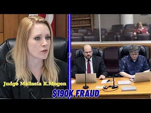 $190,000 Welfare Fraud SHOCK — Judge Melissia R. Mogen Accepts Guilty Plea