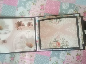 FLING CARD TUTORIAL/SCRAPBOOK CARD