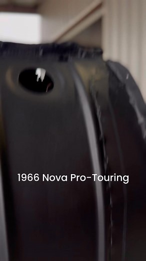 2.7K views · 28 reactions | 1966 Chevrolet Nova Pro-Touring Restoration features all the bells and whistles- AME GT Chassis, Blue Print 247 w/super charger, Big brakes, electric booster, custom fab, custom interior, the finest leather… Troy’s Nova will be on of the baddest barring nobody! We remain in the fabrication phase. | Restorations By Sabra | Facebook